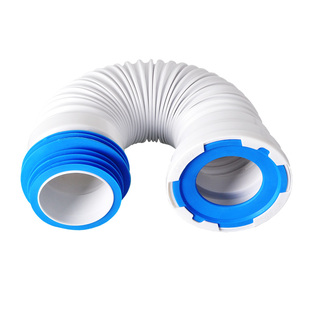 坐便器下水马桶排污管墙排改侧排软管排水管墙排管后排连接管配件