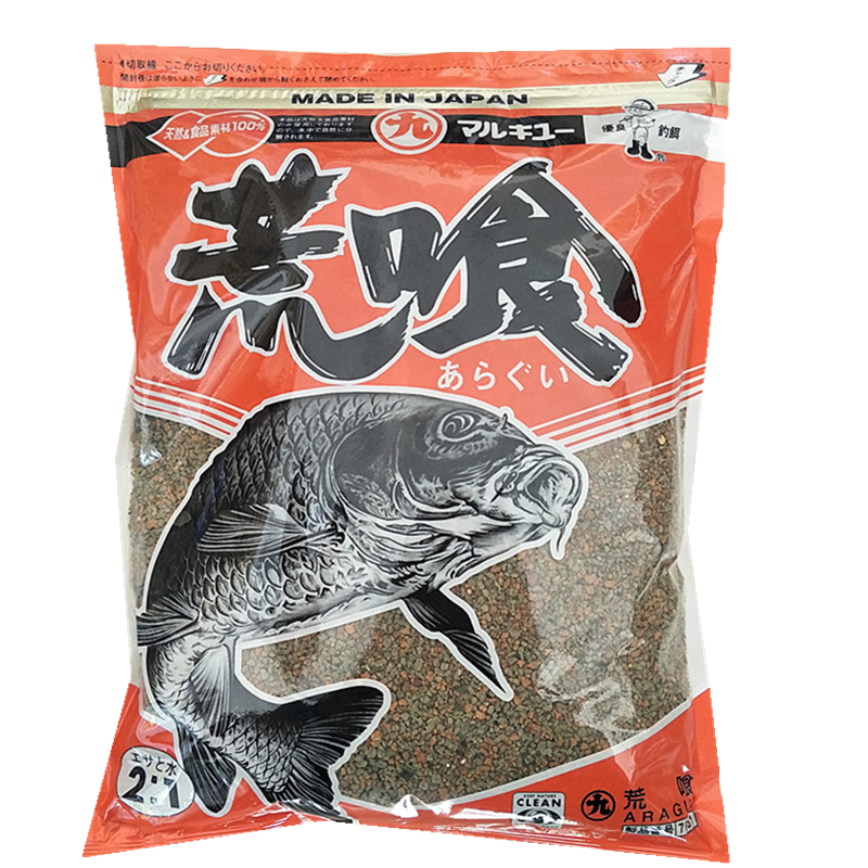 进口丸九荒食无双三色鲤大荒食饵料黑坑竞技野钓鲤鱼饵800正品