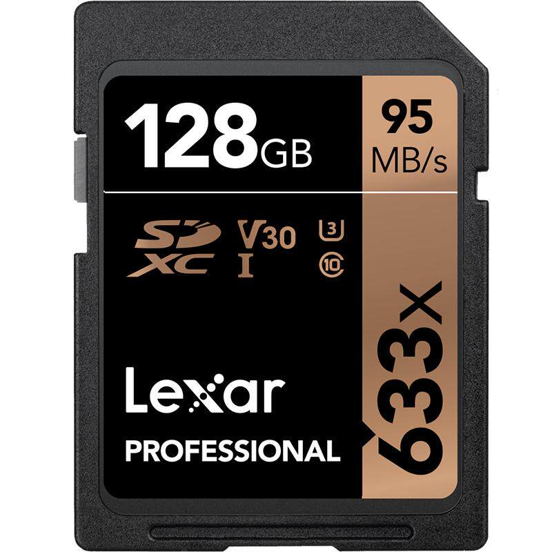雷克沙SD卡128G高速4K存储卡单反相机95MB/S内存卡R5 R6富士G7X2