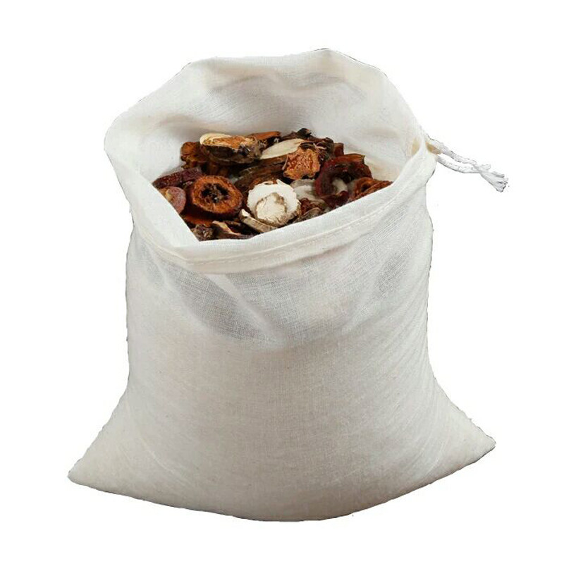 10个大号30*40纱布袋过滤中药袋 卤料包调料包汤料袋煲汤隔渣袋子