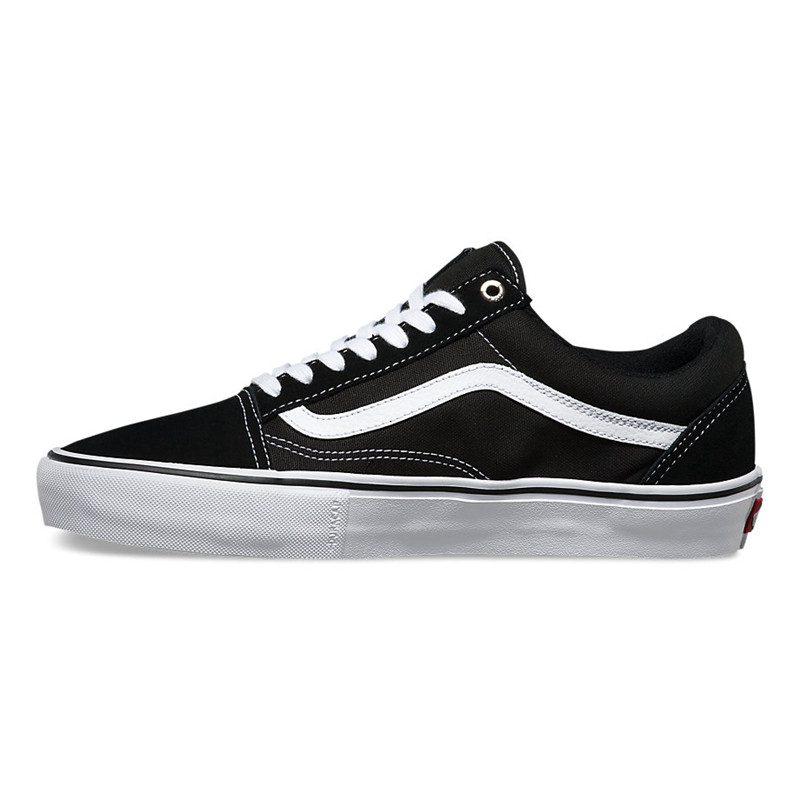 VANS黑白经典款OLD SKOOL PRO低帮男女鞋专业滑板鞋VN000ZD4Y28