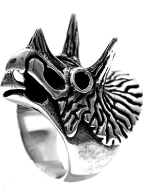 武器钛钢犀牛男士女款防狼扳指