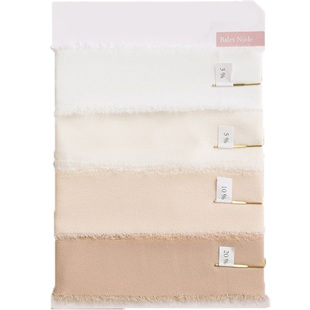 4cm花艺手捧丝带组合ins风婚礼手染雪纺手工绑带毛边手撕缎带布条