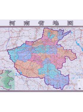2024新版河南省地图1.4行政交通