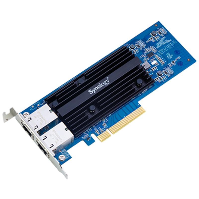 Synology群晖万兆网卡ssd扩展卡万兆电口光口卡E10M20-T1、E10G18-T2、E10G18-T1、E10G17-F2、E10G21-F2