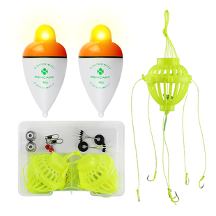 鲢鳙钓组水怪海竿水雷饵料钓笼伊势尼鱼钩套装爆炸钩花鲢白鲢鱼钩