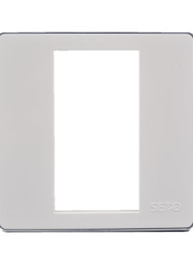 86型三位多媒体模块开关插座面板