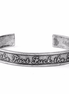 日韩风钛钢开口首饰品手环