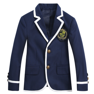 幼儿园中小学生园服秋冬装学院风西装学生校服套装班服春秋装8