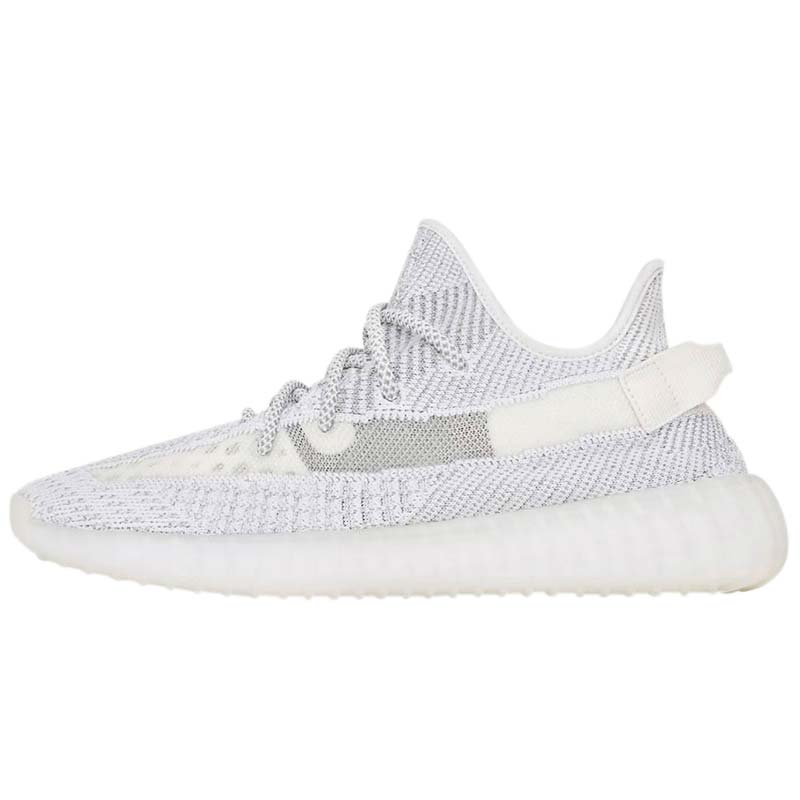 小鸿体育Adidas Yeezy 350 V2镂空灰白天使椰子跑步鞋 EF2905