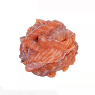 进口新鲜三文鱼碎肉条三文鱼排鱼骨鱼头三文鱼碎肉边角料包邮