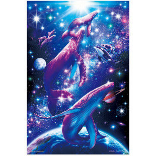 【现货包邮】日本EPOCH 1000片 13017 夜光 成人拼图 家庭纽带