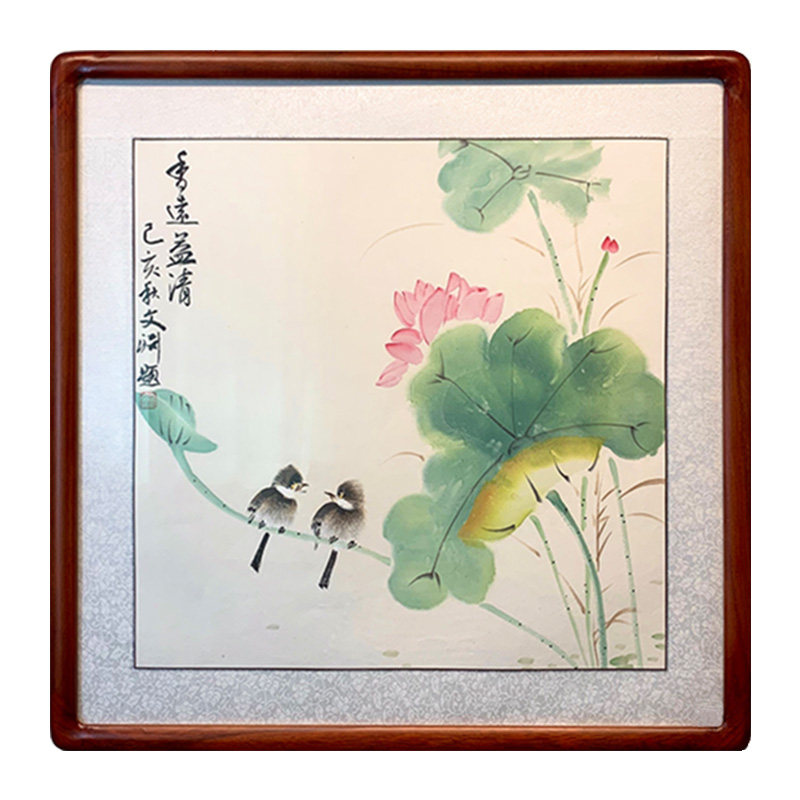 香远益清花鸟画半写意客厅餐厅