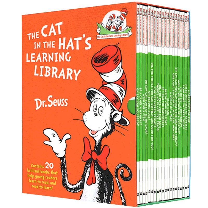 【单本60选5】戴帽子的猫科普图书馆20册 Cat in the Hat's Learning Library 英文原版绘本 苏斯博士故事分级读物 Dr Seuss系列