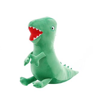 乔治恐龙先生玩偶大恐龙怪兽毛绒玩具儿童节礼物女生抱枕靠垫公仔