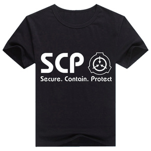 SCP周边短袖 中二病者联盟 动漫二次元T恤夏季男女半袖衣服