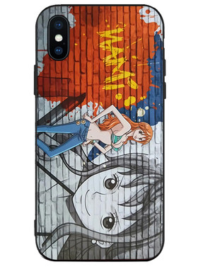 海贼王路飞适用XR苹果XSMAX手机壳7甚平iphone6s红发11乔巴X娜美8