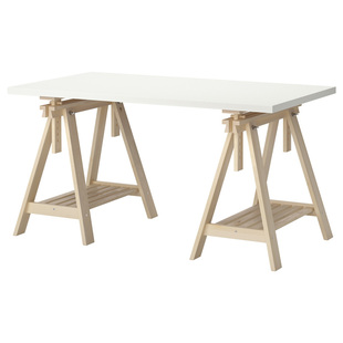 宜家正品国内代购利蒙米特巴克工作台绘图桌学习桌书桌电脑办公桌