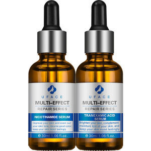 优斐斯传明酸+烟酰胺双子星精华液套装