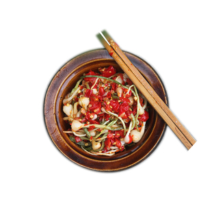 野生藠头茭葱藠头袍酸辣500克一斤 广西桂林灌阳全州特产辣椒酱