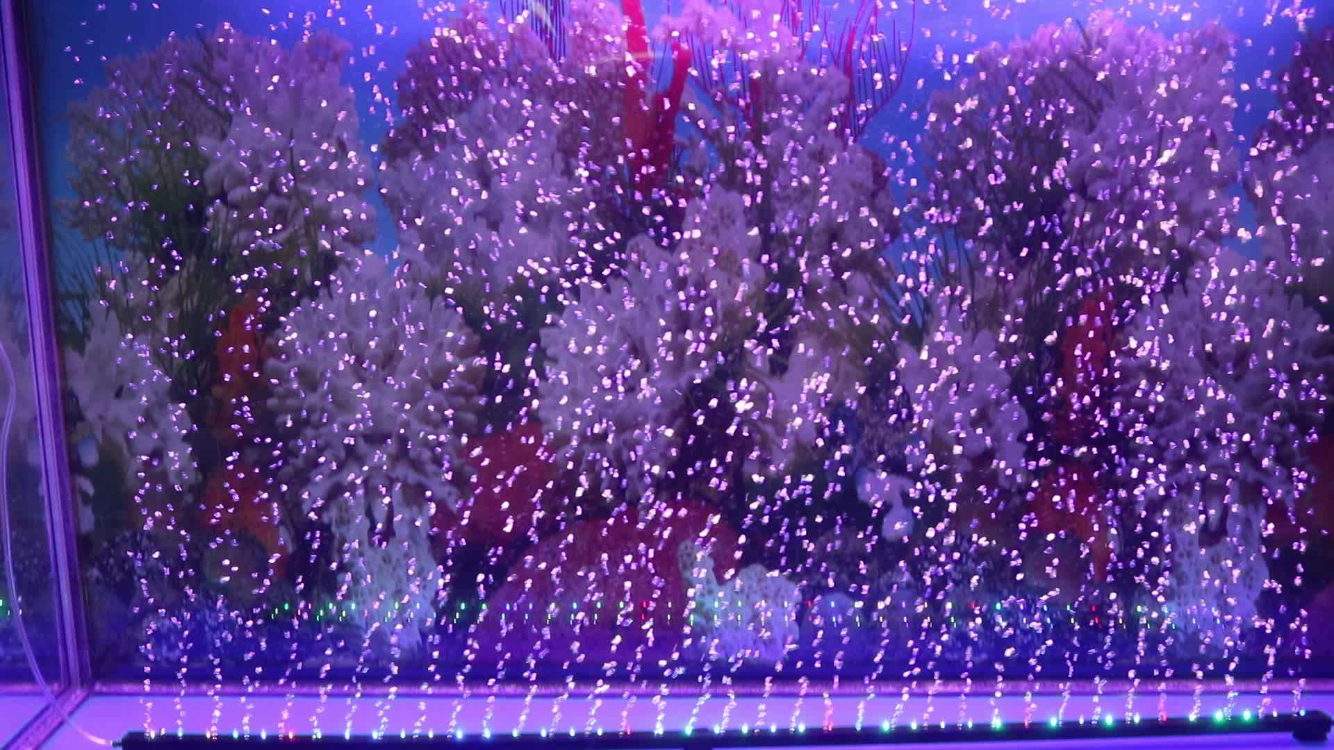 Waterproof Led Light Inflatable Water Aquarium Bubbles Lamp For Fish