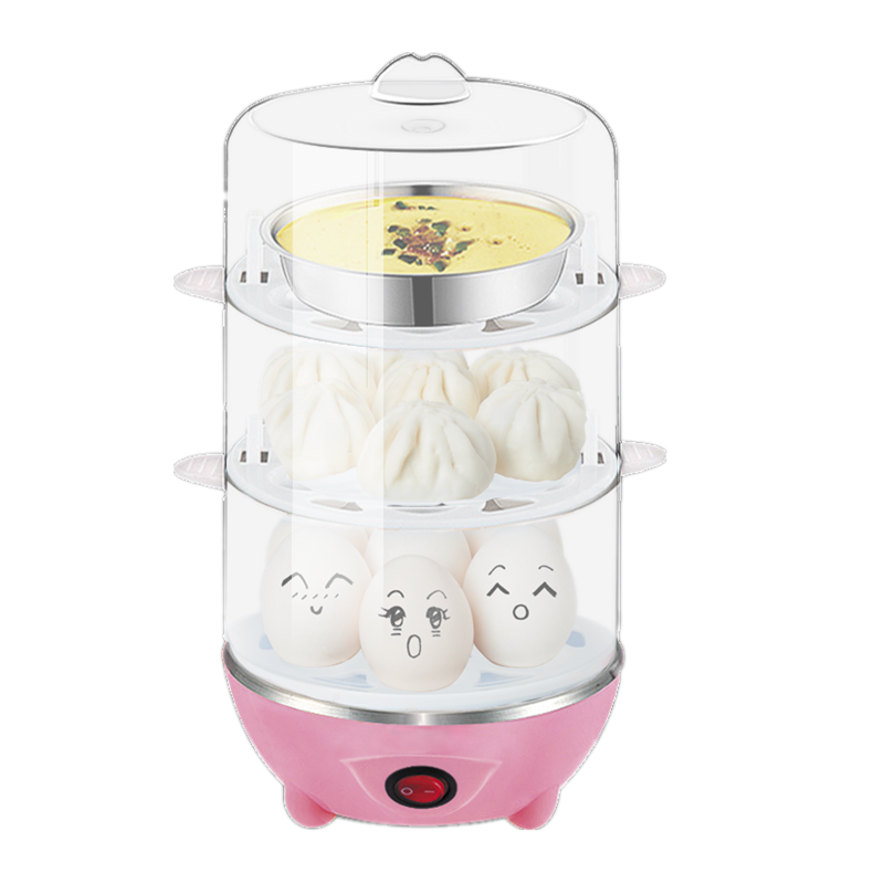 帝禾三层煮蛋器自动断电家用大容量蒸蛋器小型煮蛋机蒸鸡蛋羹