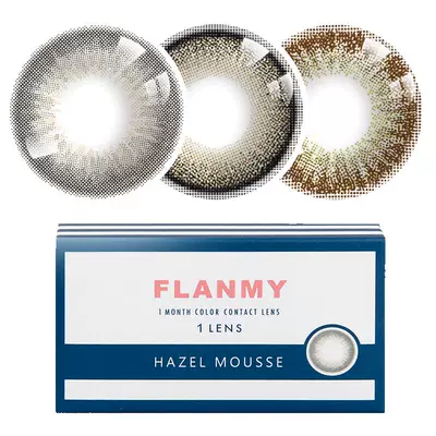 【双旦礼遇季】T-Garden FLANMY月抛2片大小直径彩色隐形近视眼镜