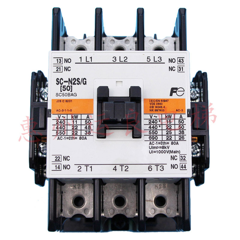 惠州运良电梯配件日立电梯直流接触器富士接触器SC-N2S/G DC48V