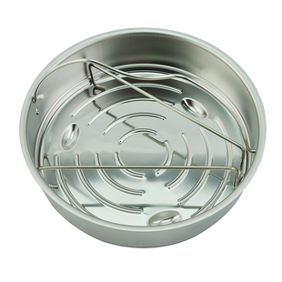 菲仕乐蒸屉高压锅配件压力锅有孔蒸笼德国fissler玻璃盖原装锅盖