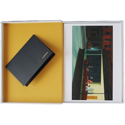 【赠藏书票】出类艺术画片集 霍普 32帧霍普油画作品集礼盒装赠藏书票 文艺唯美世界名画装饰画版画创意送礼鉴赏收藏小清新明信片