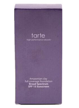 现货tarte亚马逊粘土黏土粉底液痘肌粉底霜