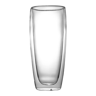 bodum丹麦波顿双层杯耐热玻璃杯花荼杯家用创意咖啡杯奶茶杯啤酒