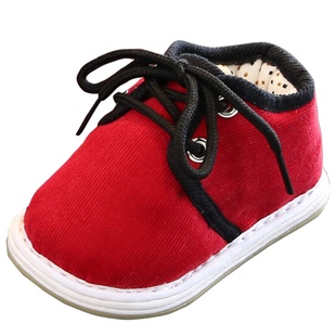 儿童手工棉鞋宝宝老式棉鞋千层底布鞋女婴儿室内鞋冬老北京男小孩