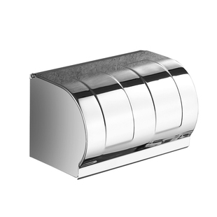 卫生间纸巾盒不锈钢免打孔壁挂浴室防水厕所卷纸侧所放纸盒挂墙式