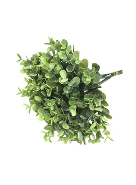 仿真尤加利塑料花瓶金钱叶