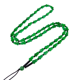 干青节节高珠链吊坠挂绳挂坠绳翡翠黄金佛珠玉坠项链绳包邮男女款