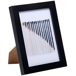 实木相框空框洗照片做成摆台框架8寸6寸7寸A4K书法装裱画框8KA2