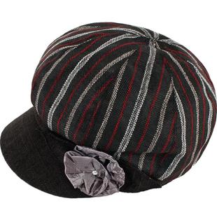 中老年女士帽子秋冬渔夫帽韩版时装帽休闲八角帽画家贝雷户外盆帽