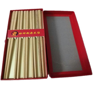 【印象原木筷】张家界原木筷子 无漆无腊实木筷子 家用装10双