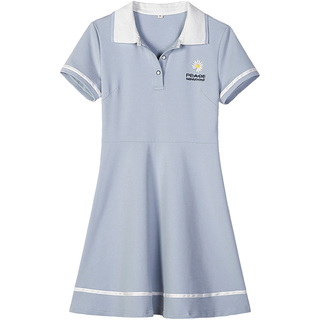 少女连衣裙高中学生夏装女2026新款学院风韩版宽松初中生夏季裙子