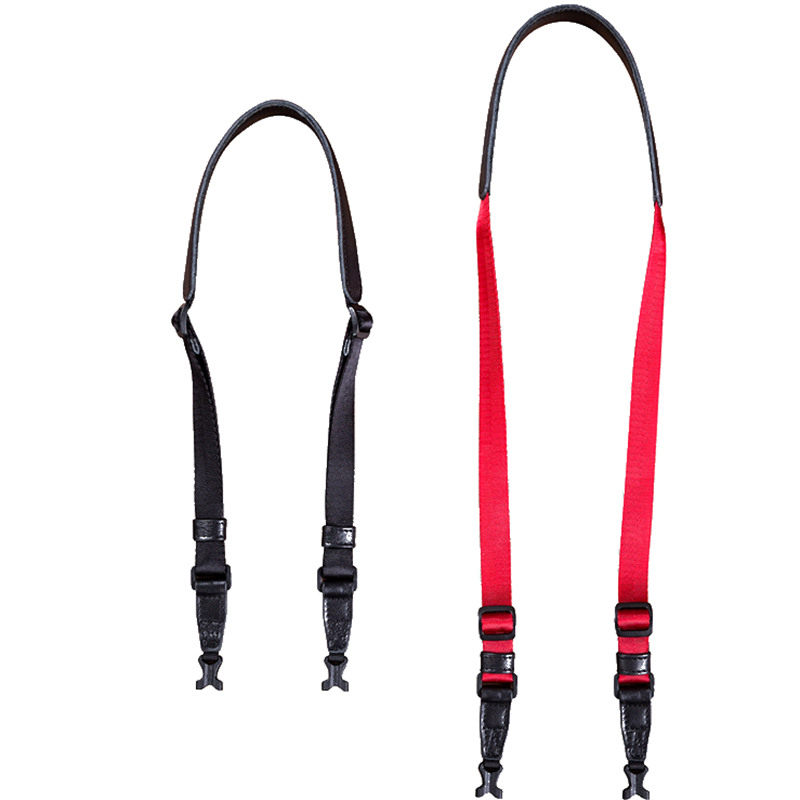 适用索尼黑卡m6m7牛皮相机肩带