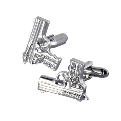 军工造型袖扣法式衬衫袖口扣帅朗