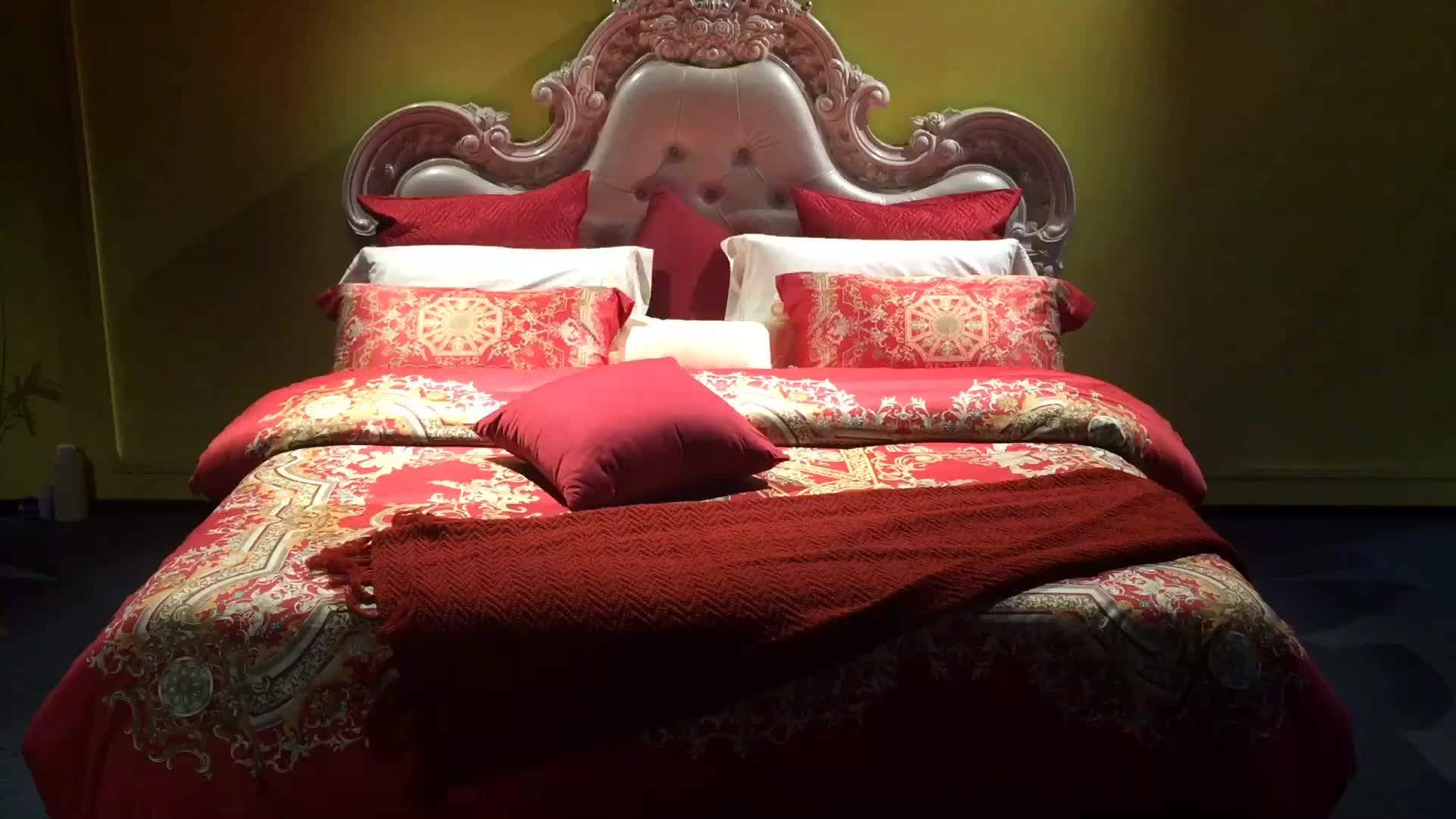 2017 New Design Luxury Chinese Mulberry Silk Bedding Set Silk Bed Sheet