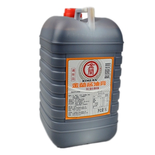 台湾原产 金兰 油膏5L大桶装 金兰酱油膏 台式鲁肉卤肉饭调味料