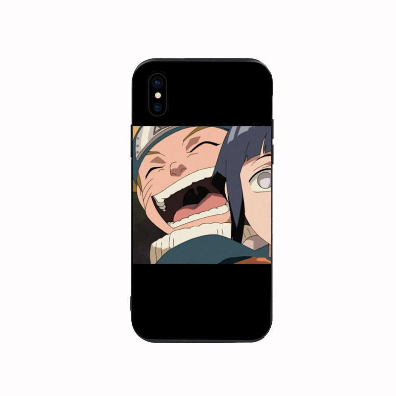 火影鸣人雏田适用苹果13promax手机壳iphone78plus全包12软情侣套