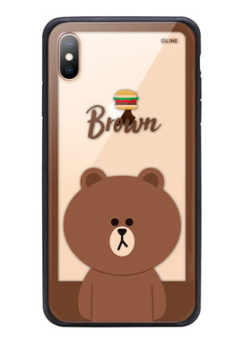 iphone钢化玻璃卡通手机壳