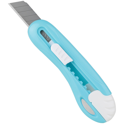 得力美工刀小号学生拆削铅笔用品