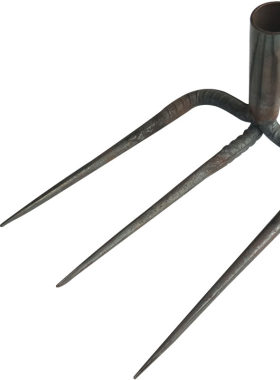农用工具铁耙子二齿铁种菜