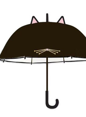 猫咪雨伞长伞手开拱形阿波罗耳朵