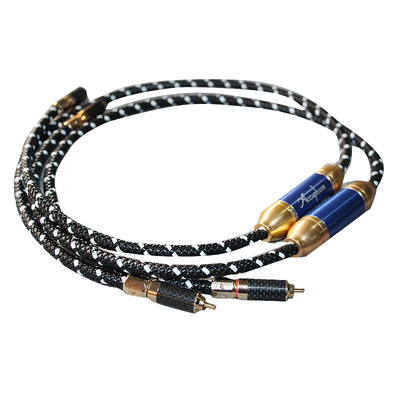 原装二手 日本Accuphase 金嗓子 35周年纪念版 音频线 发烧信号线